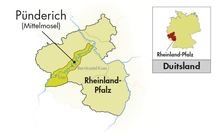 Area of Origin - Duitsland - Mosel - Mittelmosel