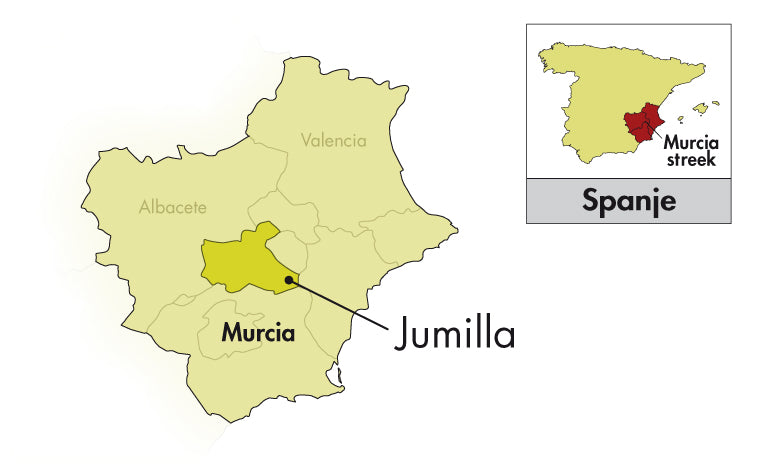 Area of Origin - Spanje - Jumilla