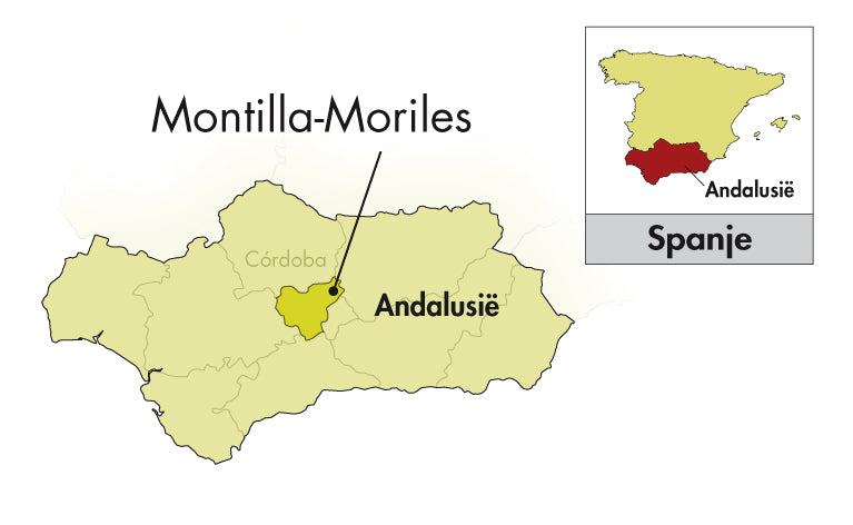 Area of Origin - Spanje - Montilla-Moriles