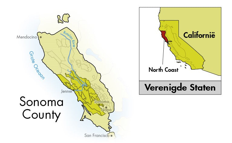 Area of Origin - Verenigde Staten - Californië - Sonoma County
