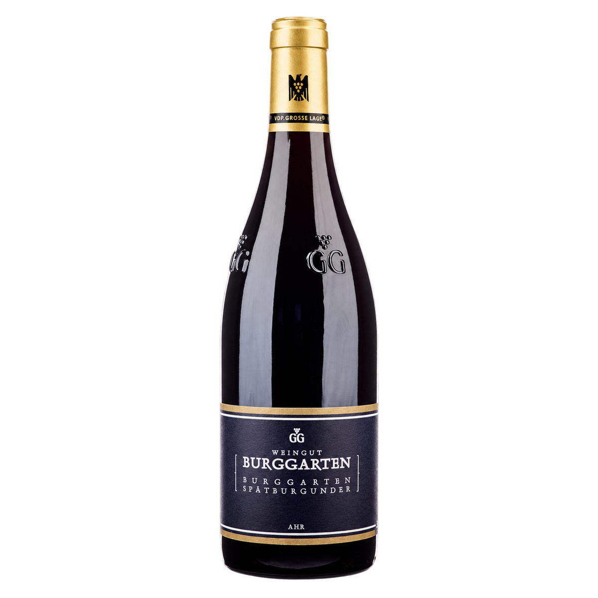 Vrijstaande fles Weingut Burggarten Heimersheimer Burggarten Spätburgunder GG