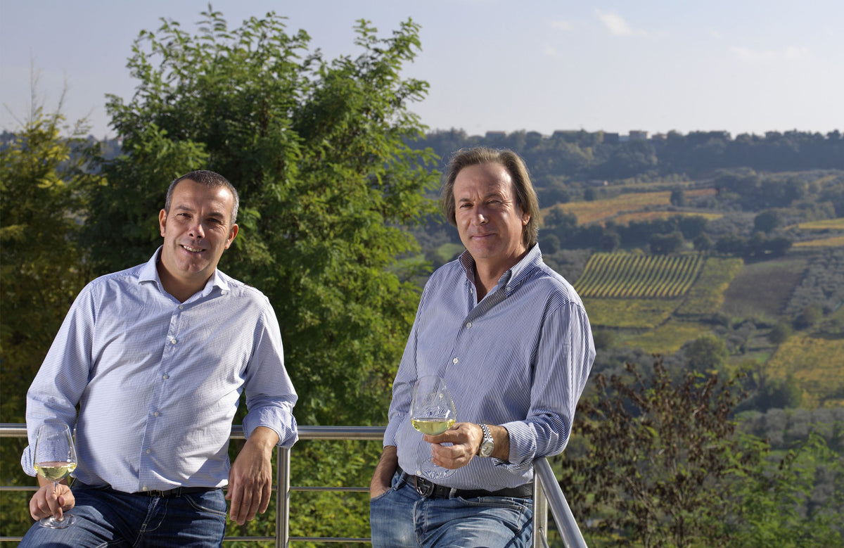 Wijnmakers Amedeo de Luca en Antonio Patricelli