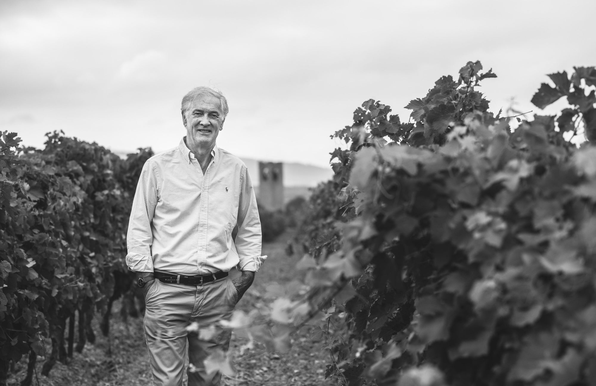 Wijnmaker en eigenaar Pierre-André Ournac