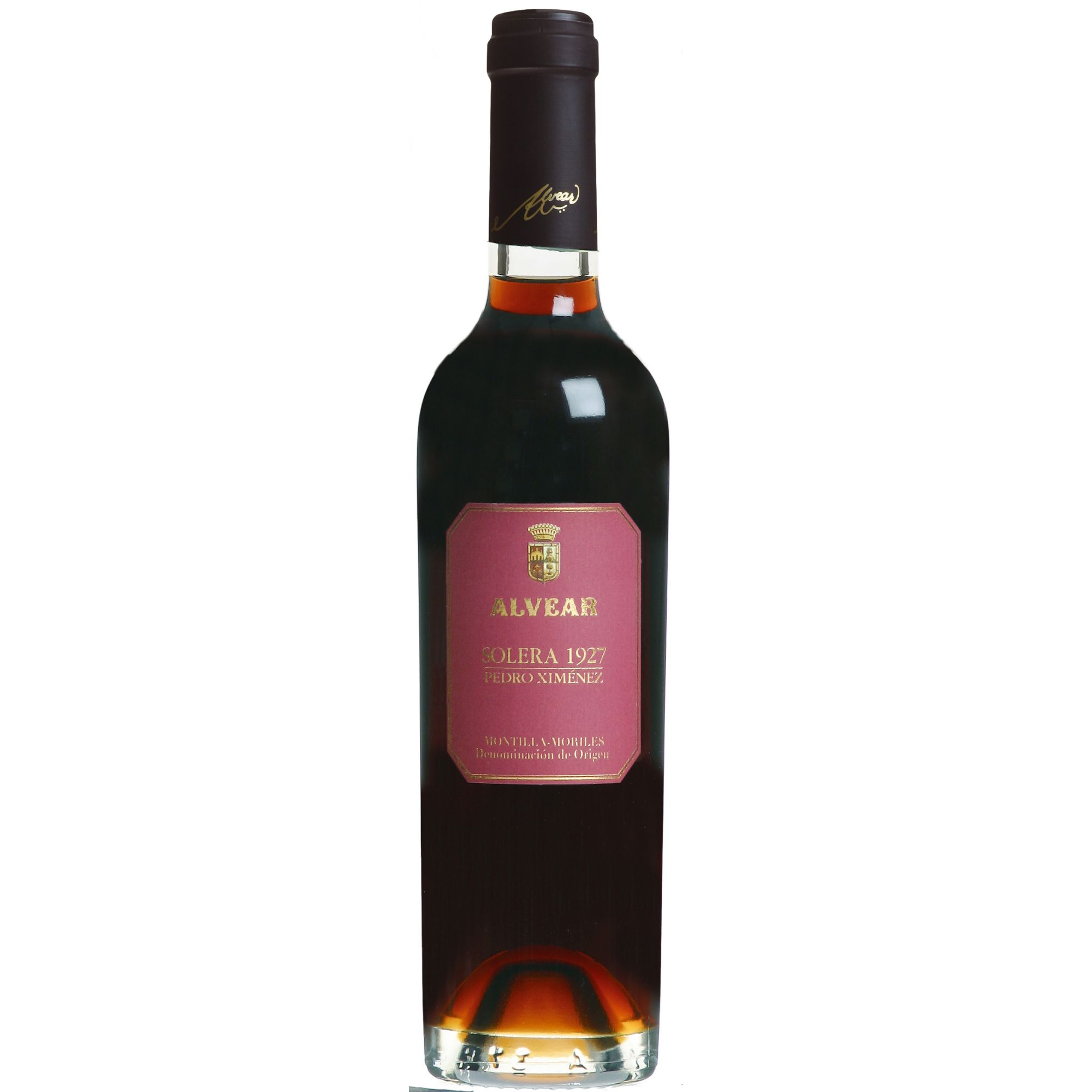 Alvear Montilla-Moriles Pedro Ximénez Solera halve fles