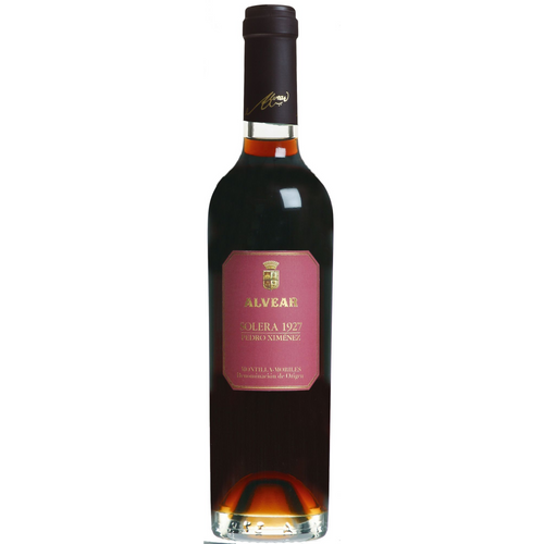 Alvear Montilla-Moriles Pedro Ximénez Solera halve fles