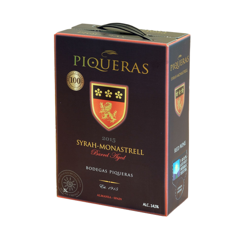 Bodegas Piqueras Almansa Monastrell-Syrah BIB 3 liter