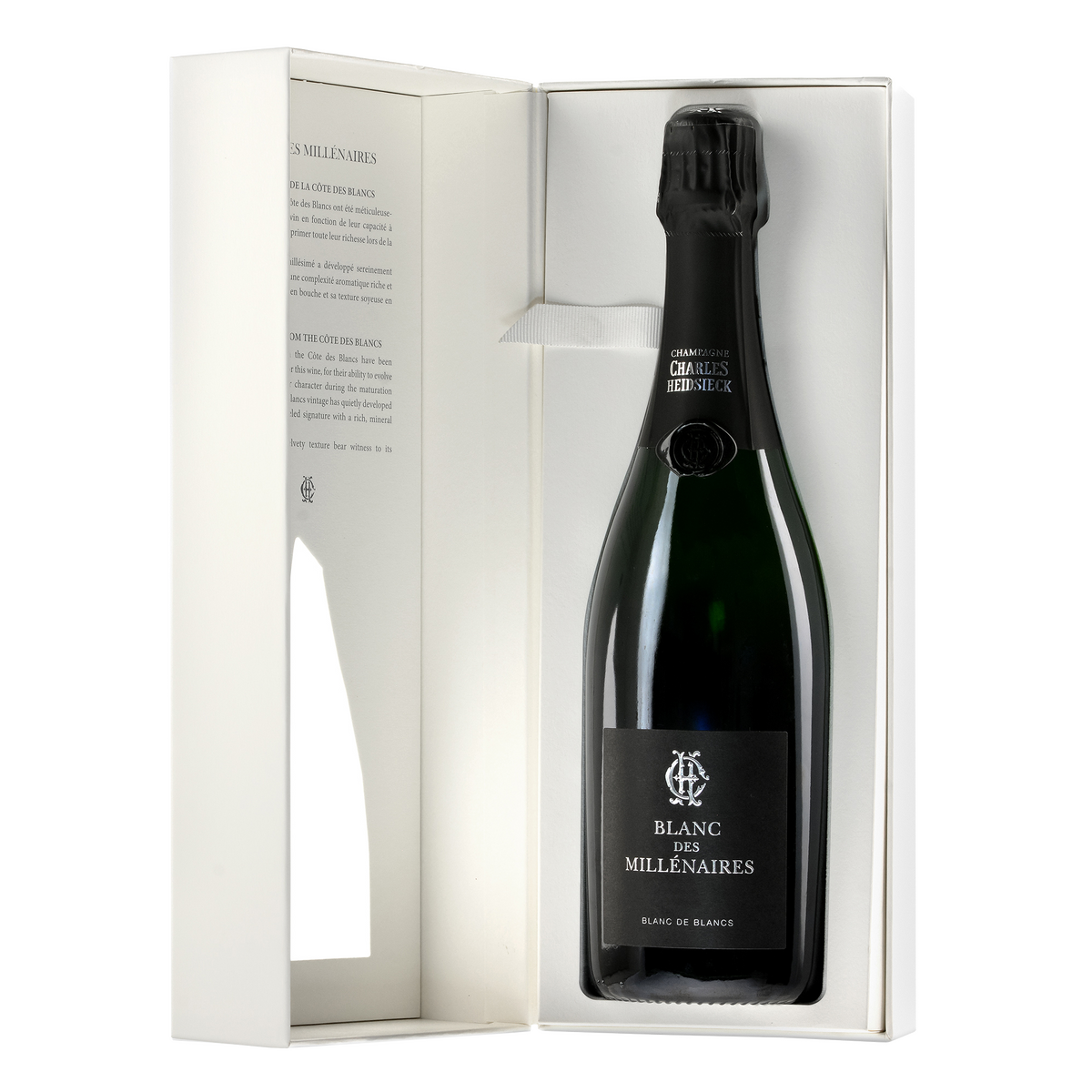 Charles Heidsieck Champagne Blanc des Millénaires in geschenkdoos