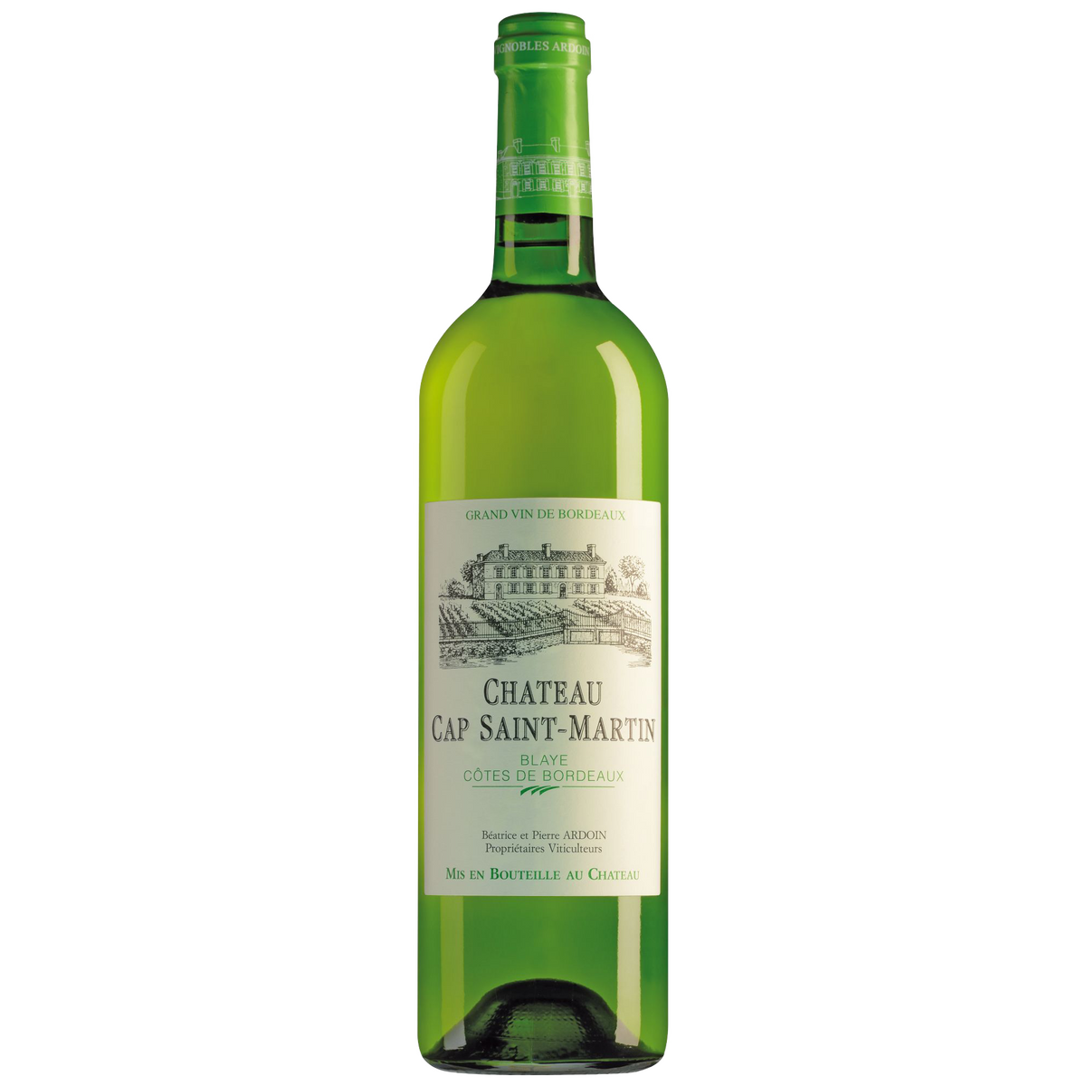 Château Cap Saint-Martin Blaye Côtes de Bordeaux Blanc