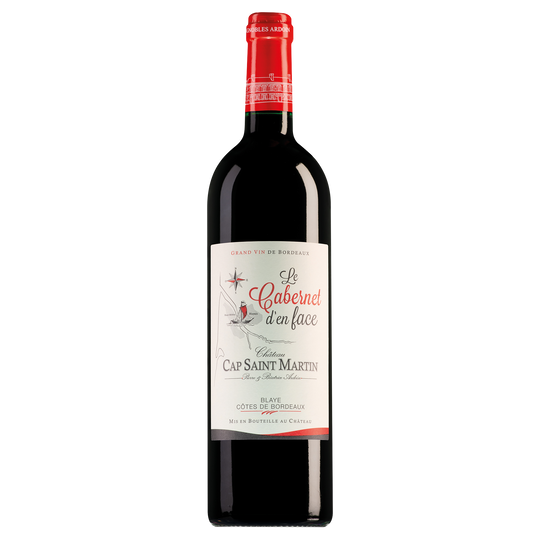 Château Cap Saint-Martin Blaye Côtes de Bordeaux Le Cabernet d'en Face 2020