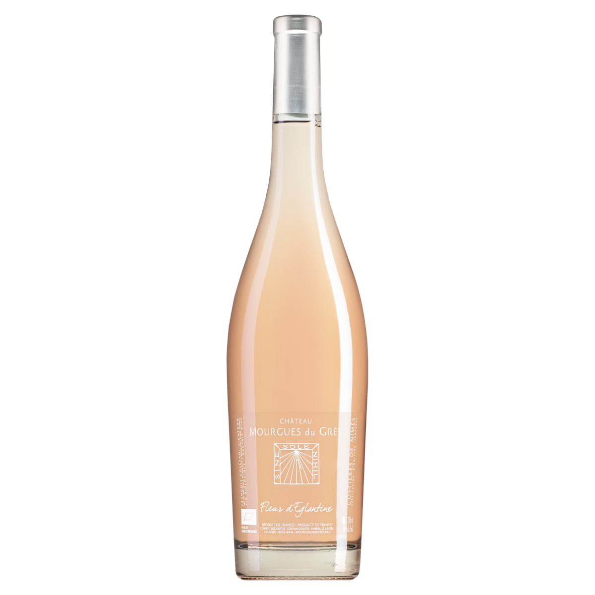 Château Mourgues du Grès Costières de Nîmes Fleur d'Eglantine Rosé