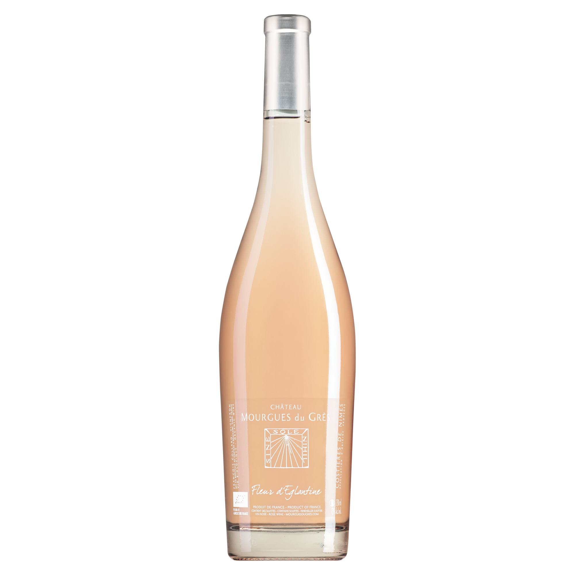 Château Mourgues du Grès Costières de Nîmes Fleur d'Eglantine Rosé