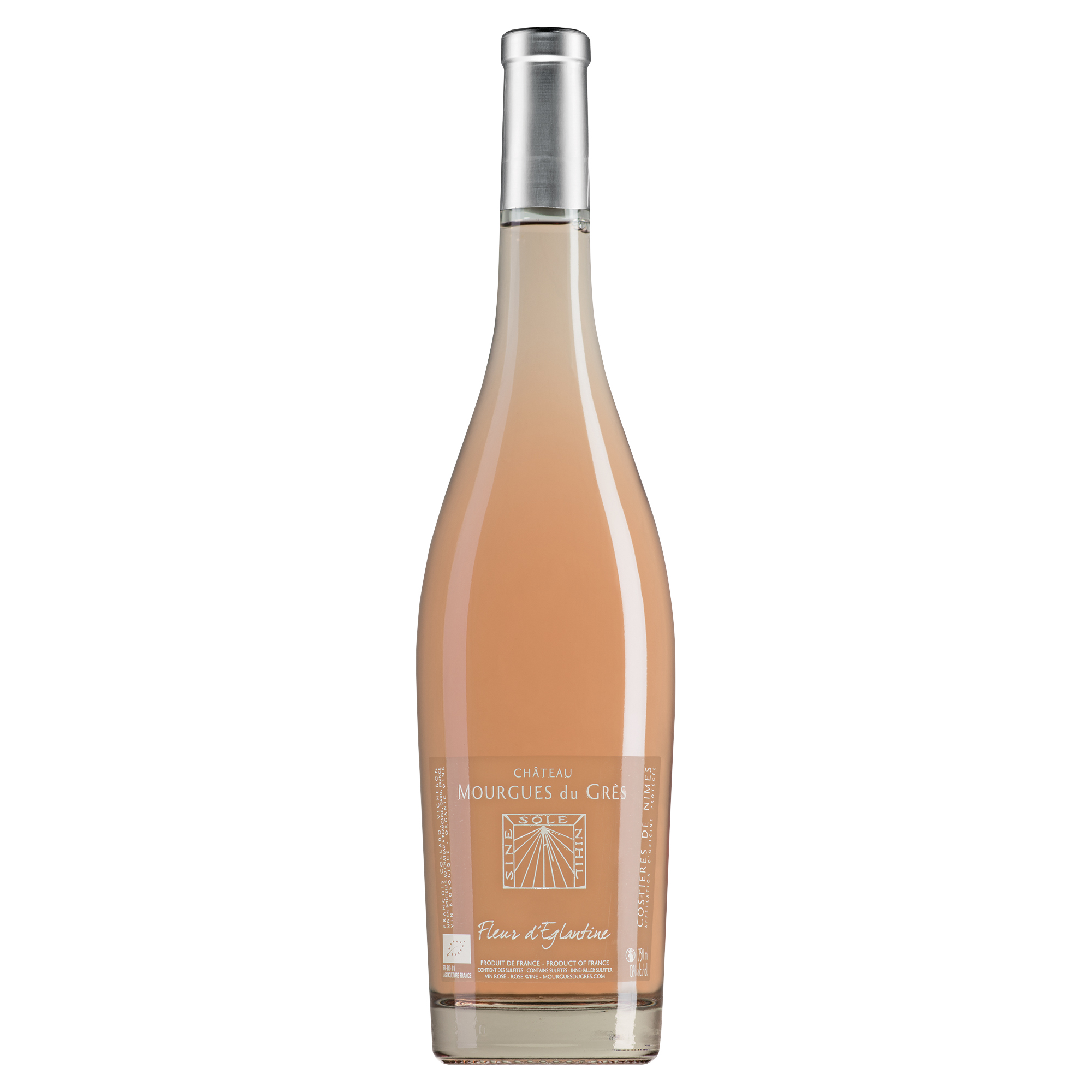 Château Mourgues du Grès Costières de Nîmes Fleur d'Eglantine rosé magnum