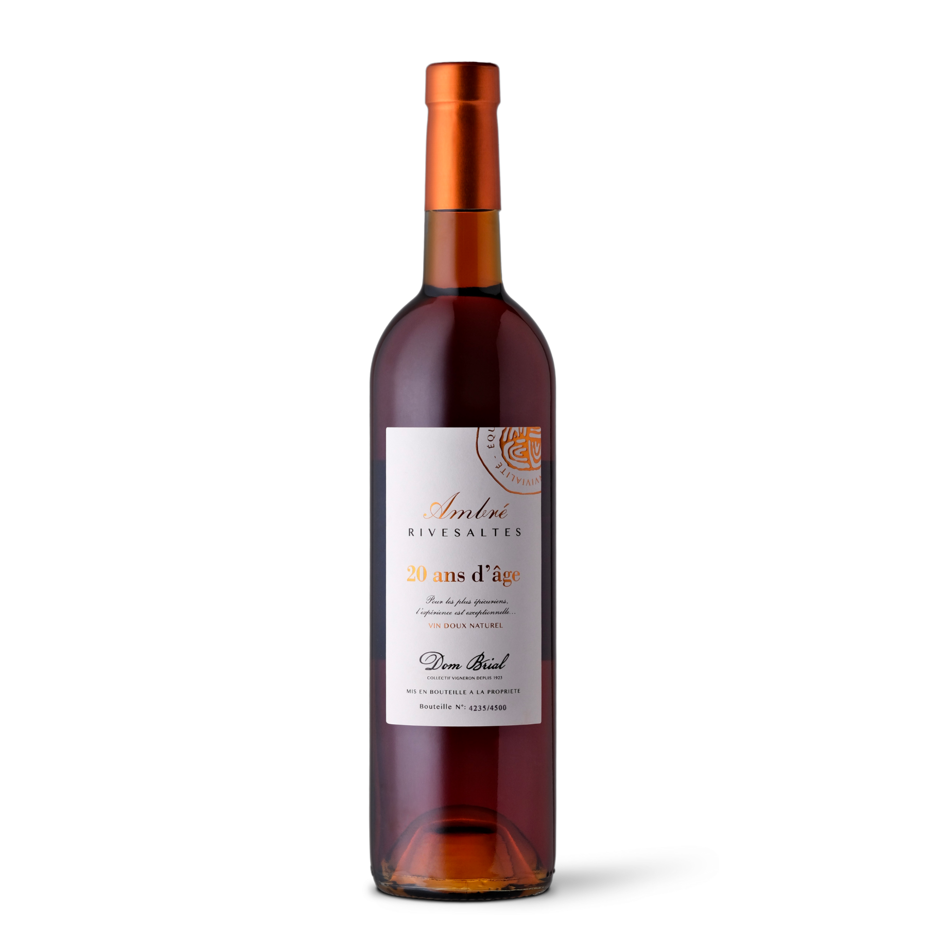 Dom. Brial Rivesaltes Ambré 20 jaar oud