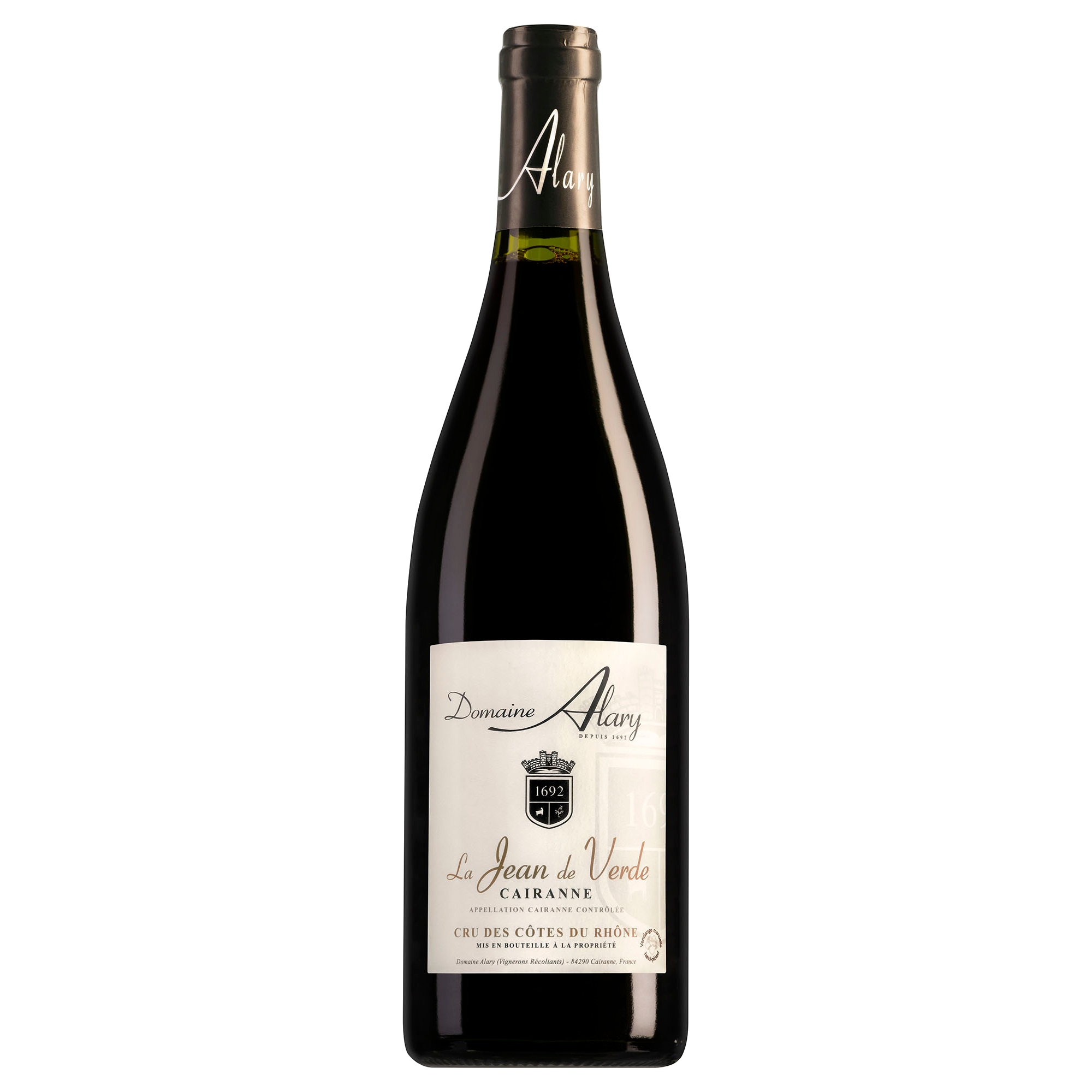 Domaine Alary Cairanne La Jean de Verde Rouge