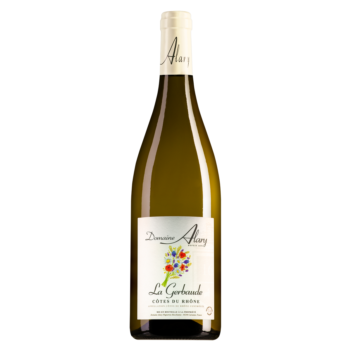 Domaine Alary Côtes du Rhône La Gerbaude Blanc