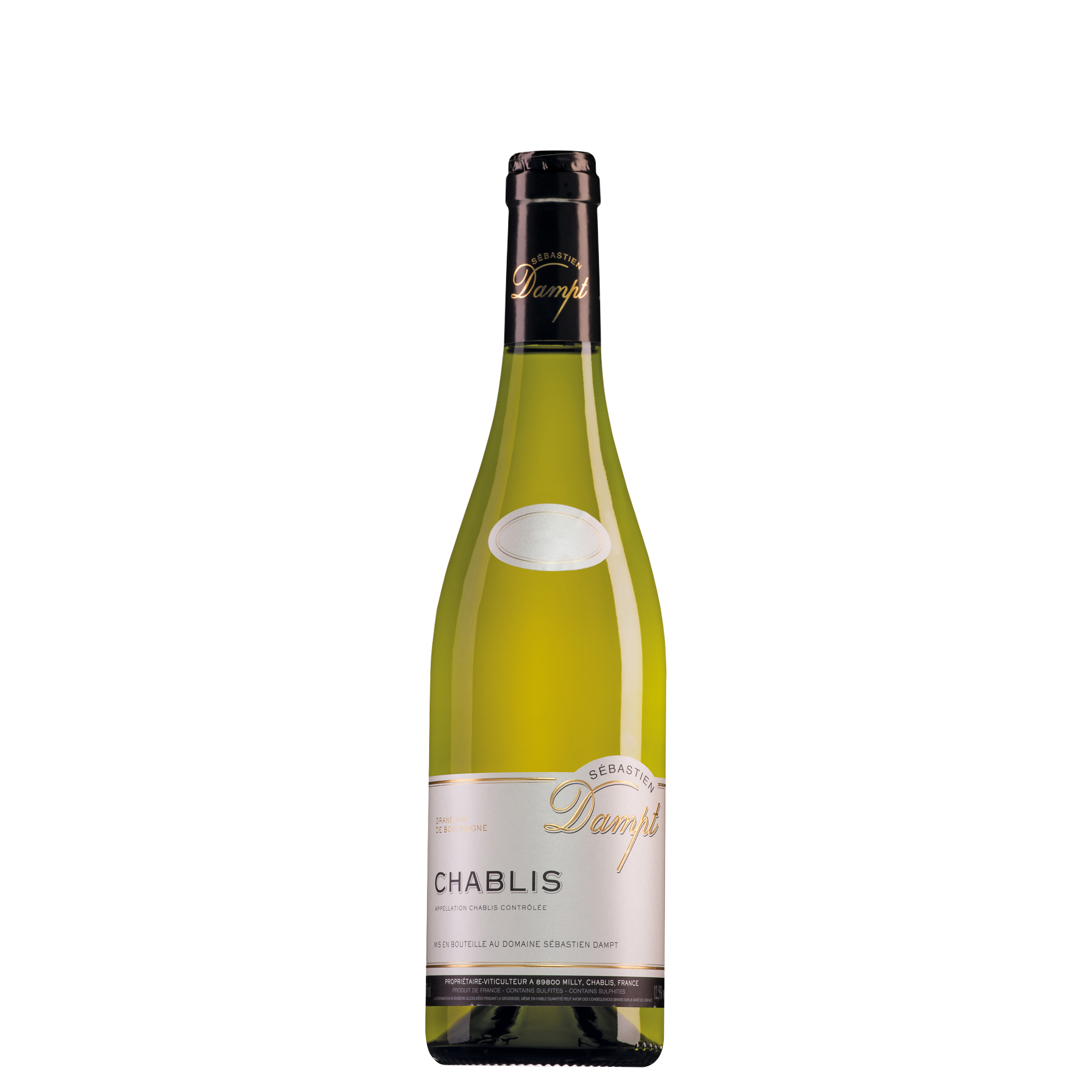 Domaine Sébastien Dampt Chablis halve fles