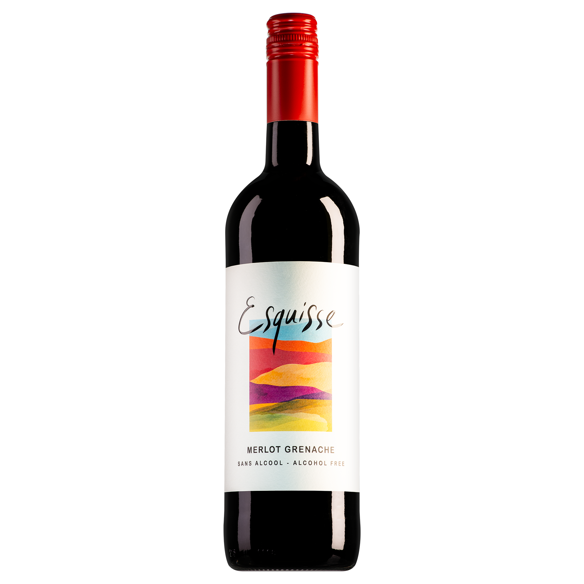 Esquisse Zéro Merlot-Grenache Rouge alcoholvrij