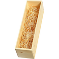 Houten geschenkkist 1 fles (750 ml)