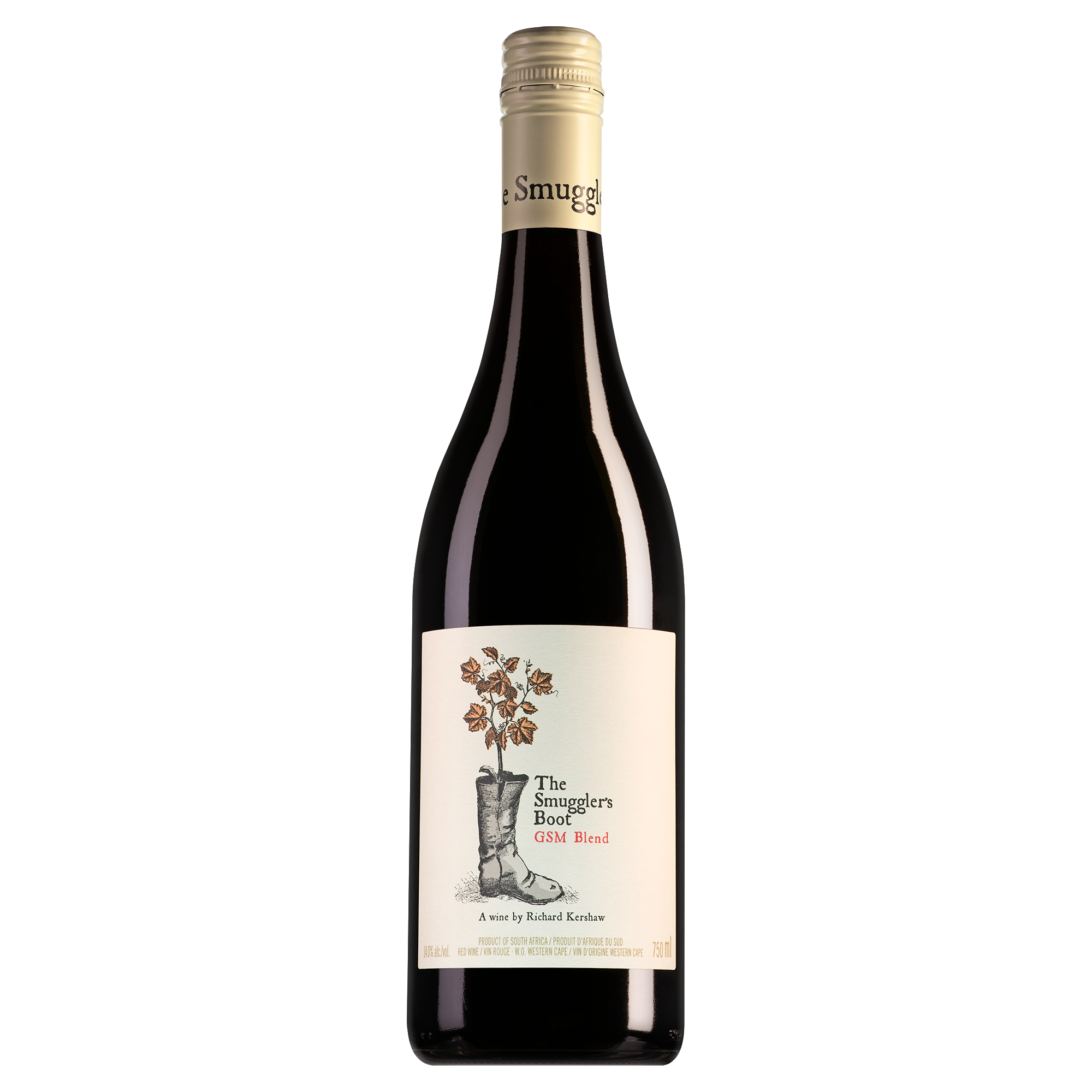 Kershaw Wines Western Cape The Smuggler's Boot GSM Blend