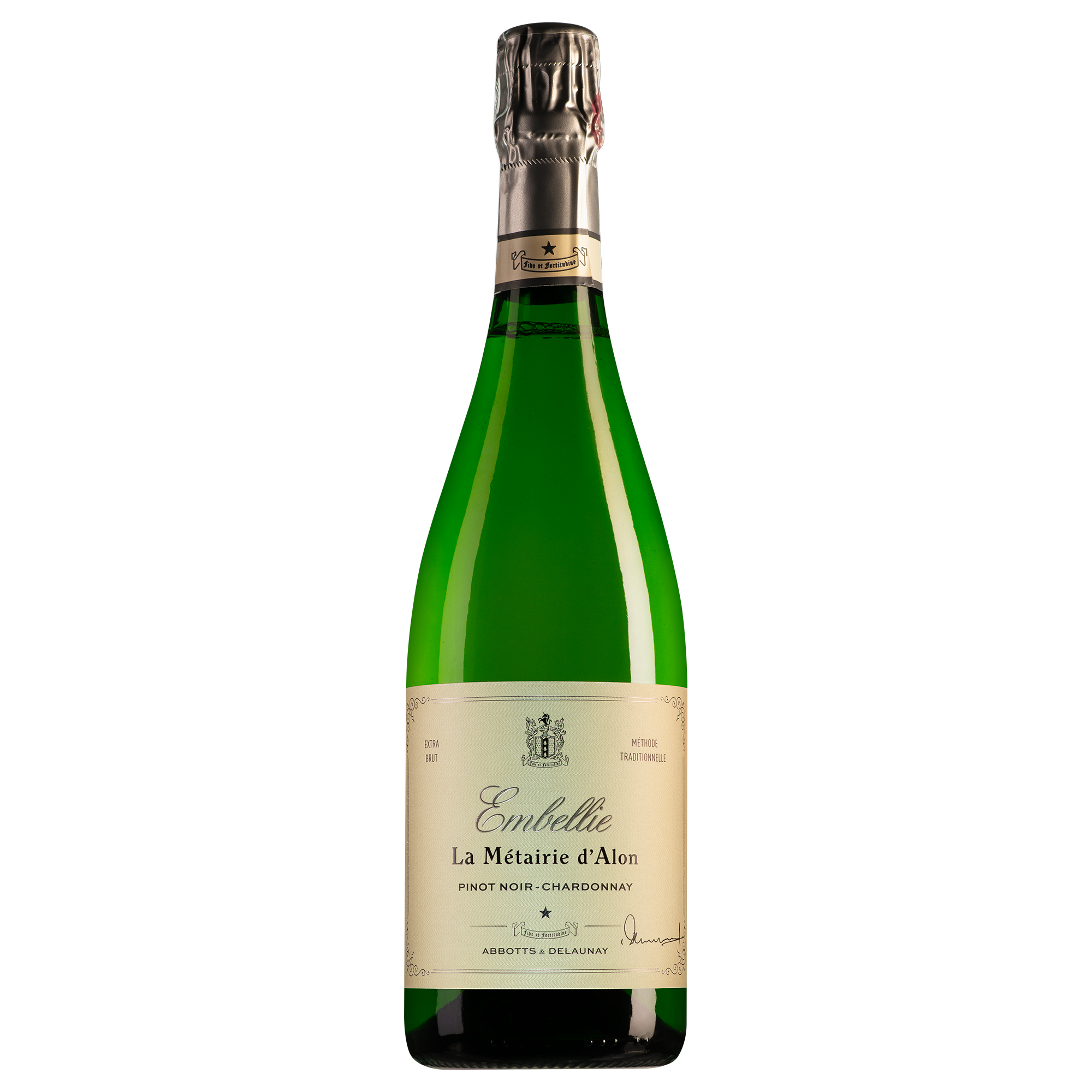 La Métairie d'Alon Vin Mousseux de Qualité Embellie Pinot Noir-Chardonay Extra Brut