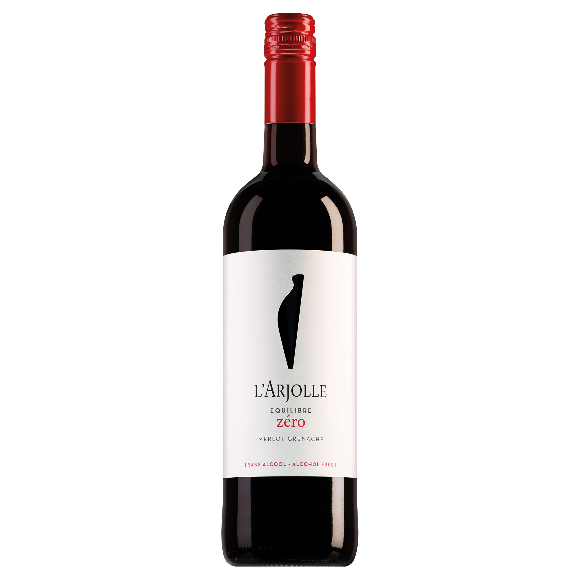 L'Arjolle Côtes de Thongue Equilibre Zéro Merlot-Grenache Rouge alcoholvrij