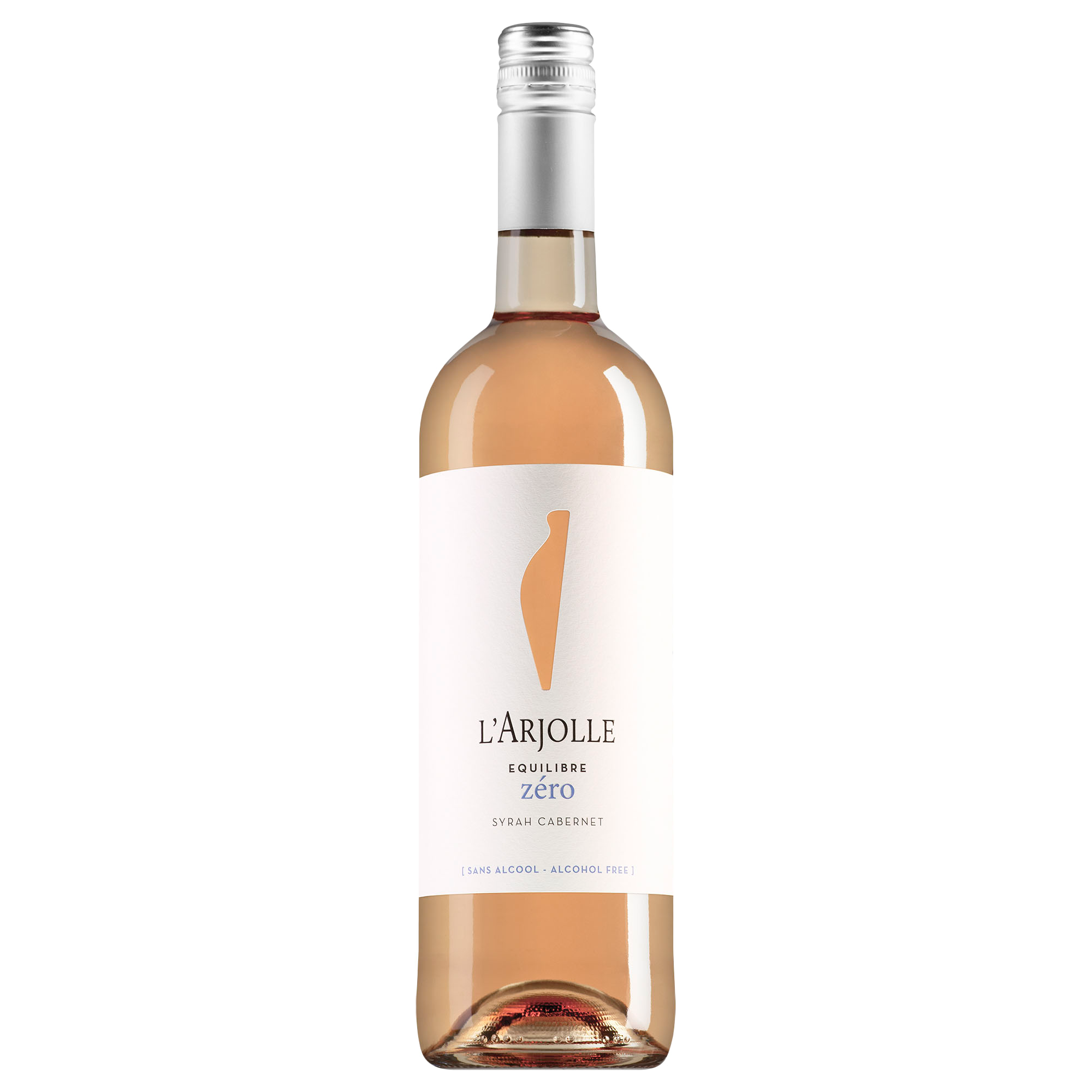 L'Arjolle Côtes de Thongue Equilibre Zéro Syrah-Cabernet Rosé alcoholvrij