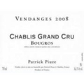 Patrick Piuze Chablis Grand Cru Bougros