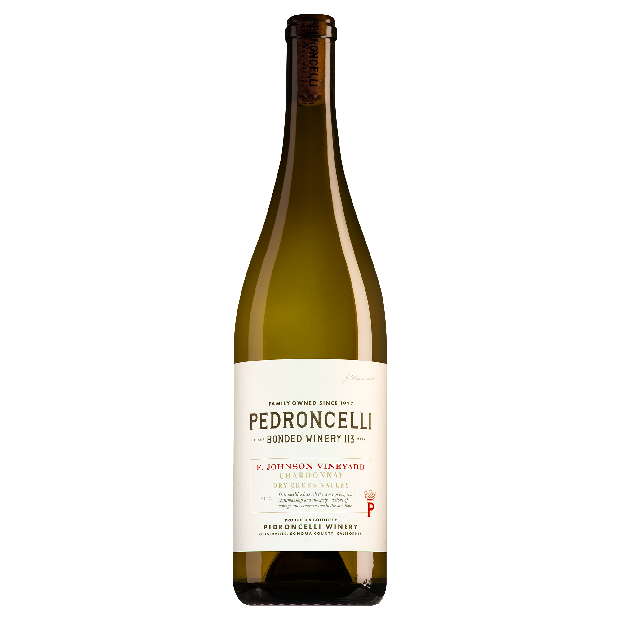 Pedroncelli Dry Creek Valley Tusi Vineyard Chardonnay