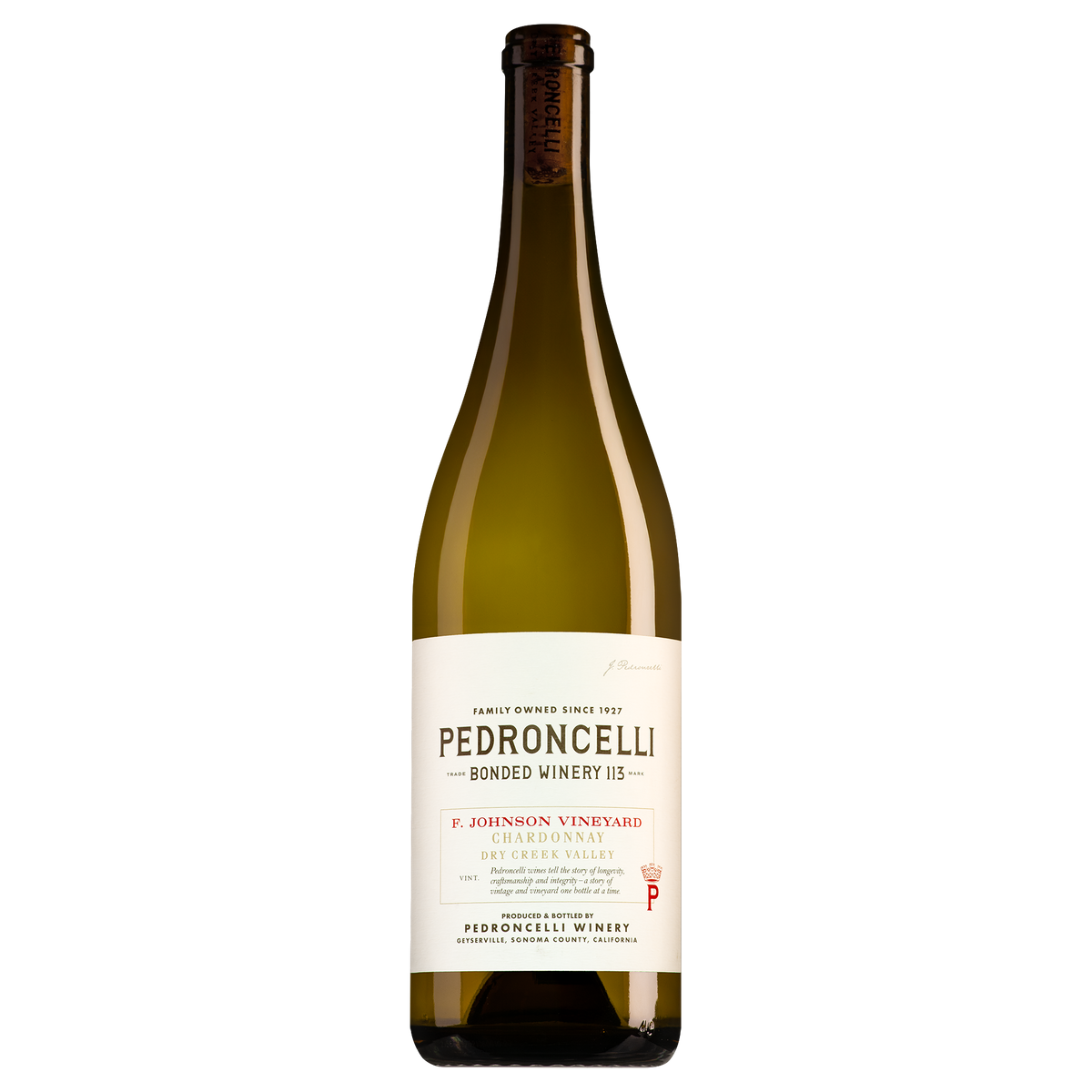 Pedroncelli Dry Creek Valley Tusi Vineyard Chardonnay