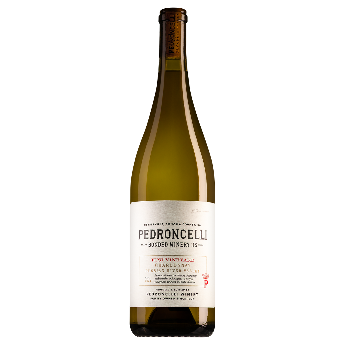 Pedroncelli Dry Creek Valley Tusi Vineyard Chardonnay