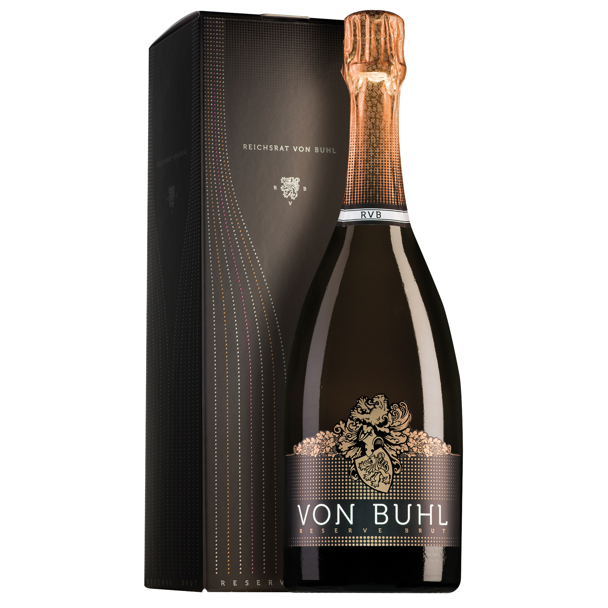 Reichsrat von Buhl Pfalz Sekt Reserve Brut in geschenkdoos