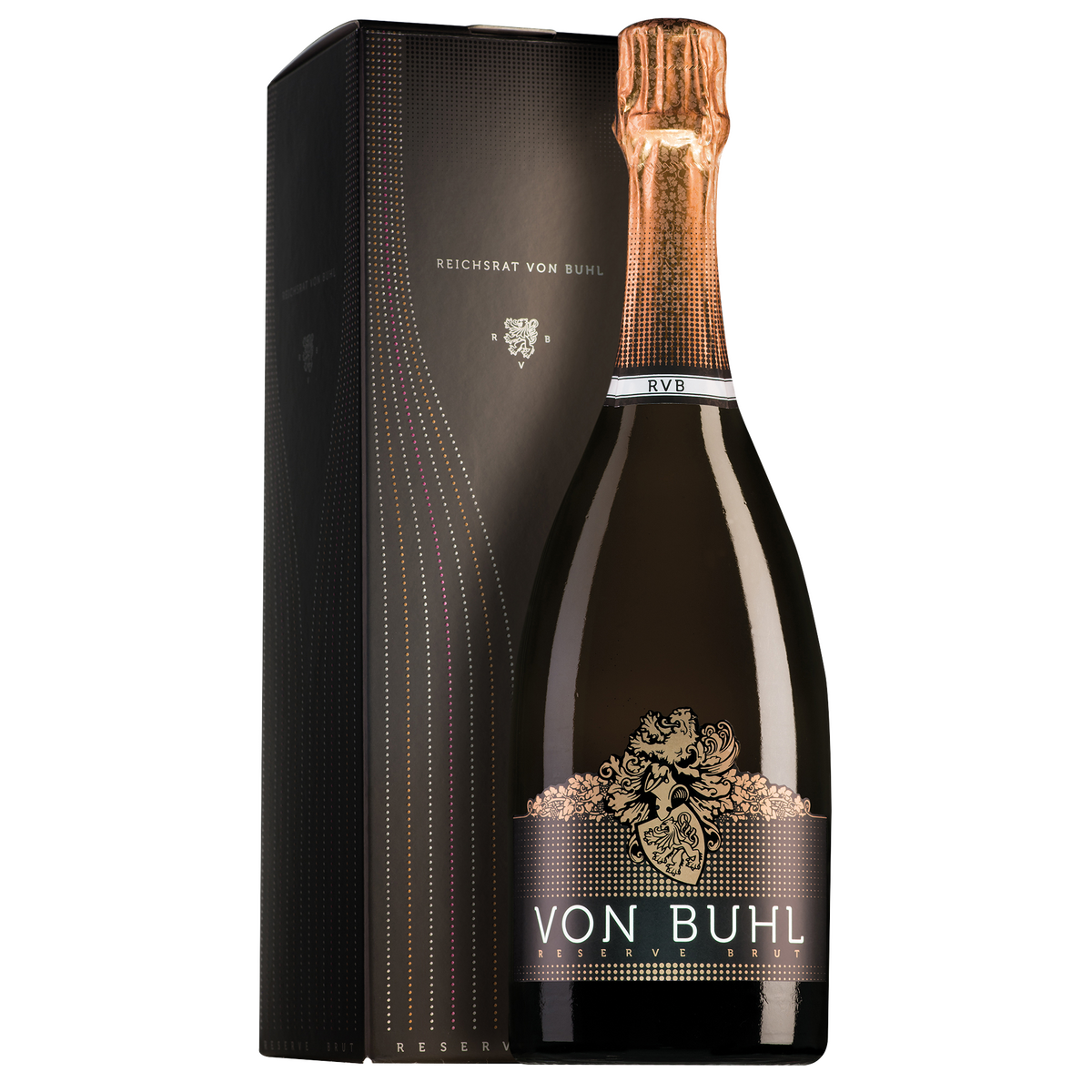 Reichsrat von Buhl Pfalz Sekt Reserve Brut in geschenkdoos