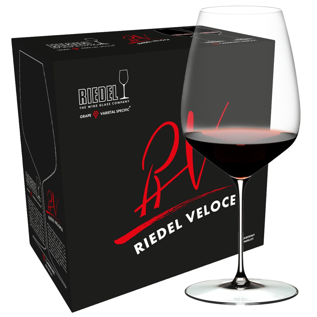 Riedel Veloce Cabernet-Merlot wijnglas (set van 2 voor € 59,00)