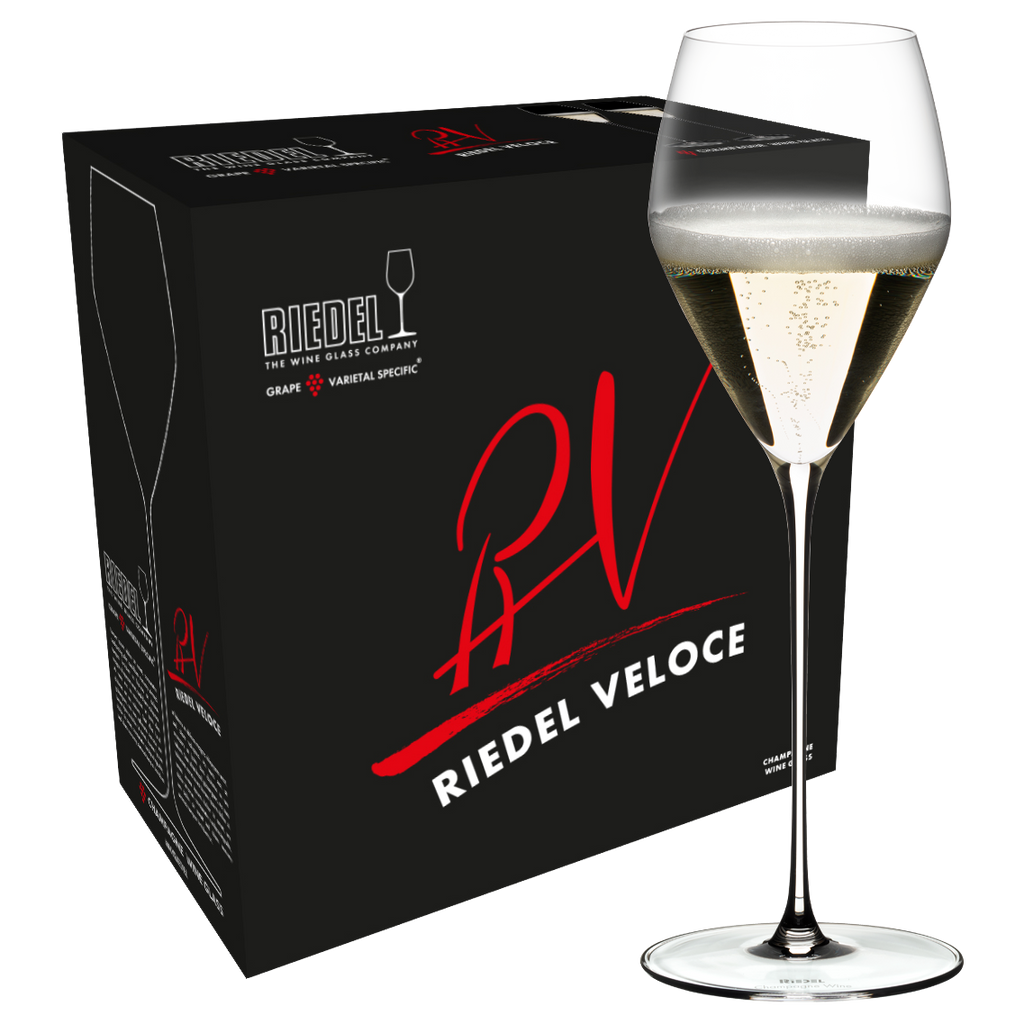 Riedel Veloce Champagne wijnglas (set van 2 voor € 59,00)
