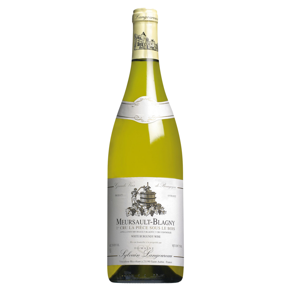 Sylvain Langoureau Meursault-Blagny Premier Cru La Pìèce Sous le Bois