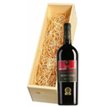 Wijnkist met Cantine Due Palme Salice Salentino Selvarossa
