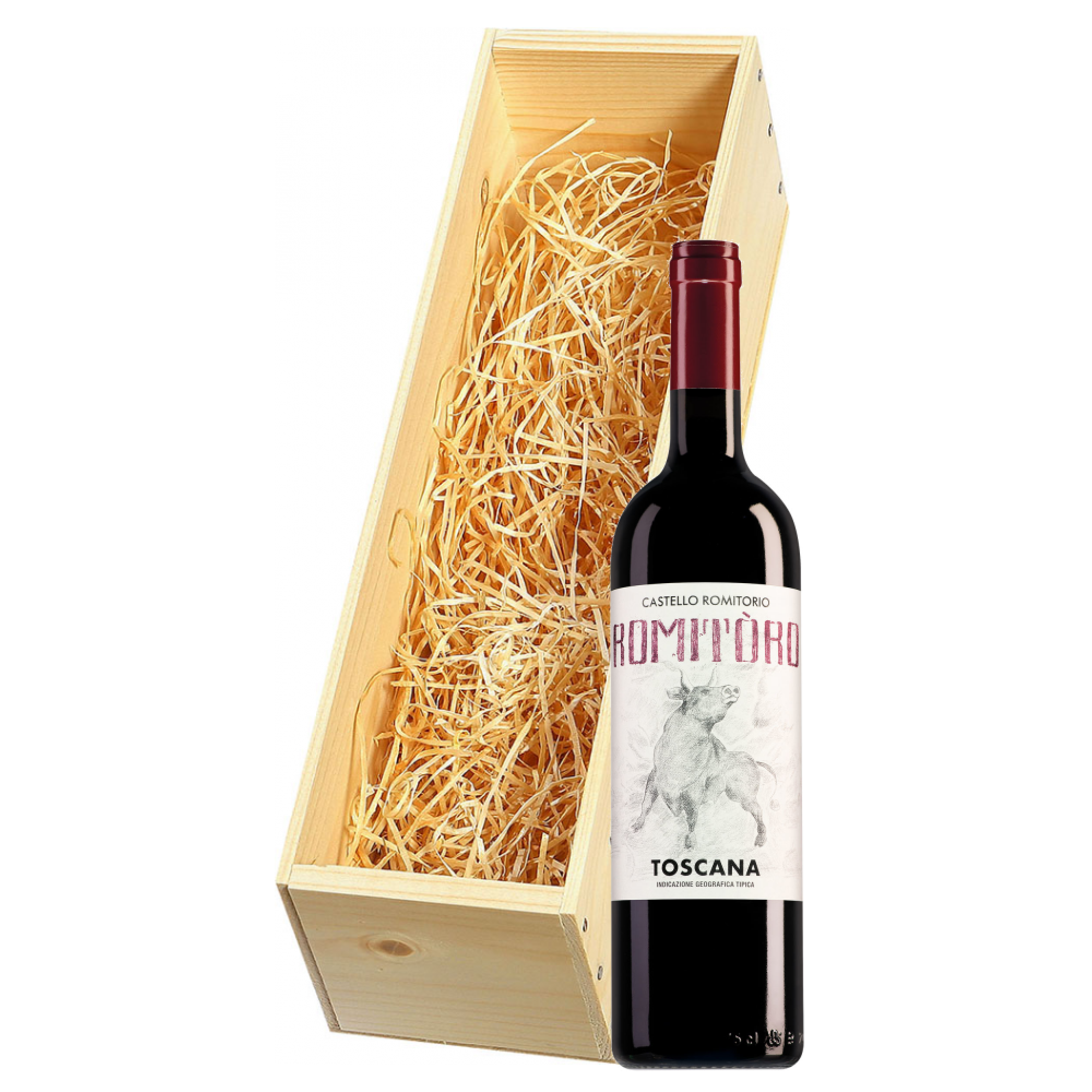 Wijnkist met Castello Romitorio Toscana RomiTòro met recept
