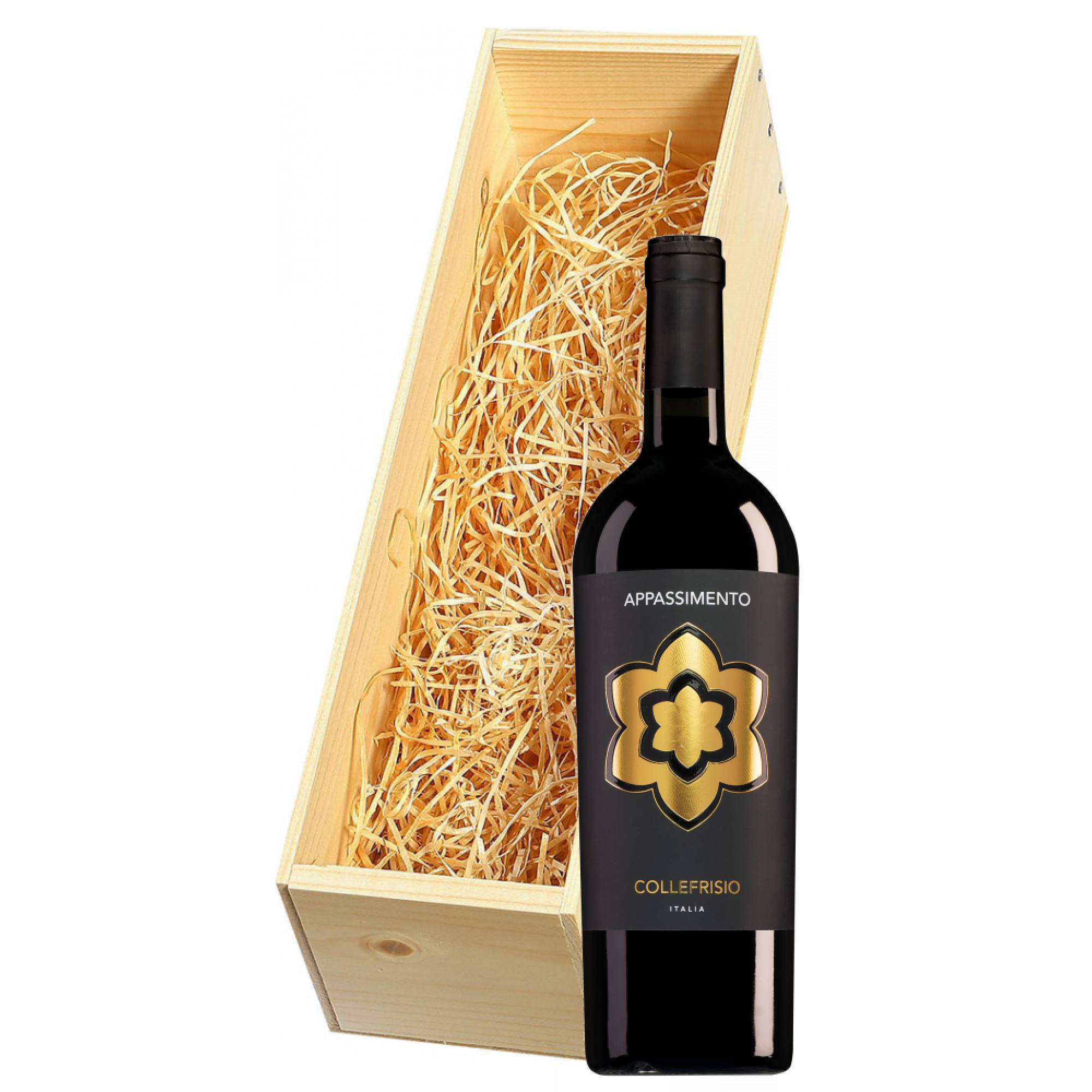 Wijnkist met Collefrisio Vino Rosso Appassimento