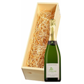 Wijnkist met De Sousa Champagne Grand Cru Blanc de Blancs Réserve Brut 