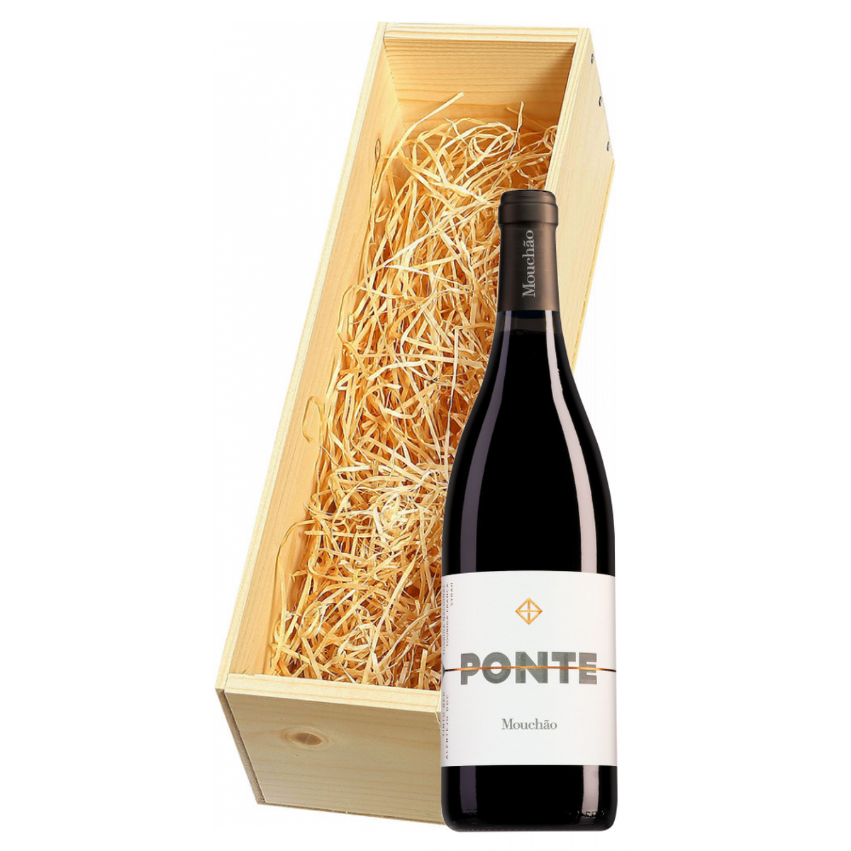 Wijnkist met Herdade do Mouchão Alentejo Ponte Tinto