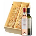 Wijnkist met Monte del Frà Custoza en Bardolino Chiaretto 