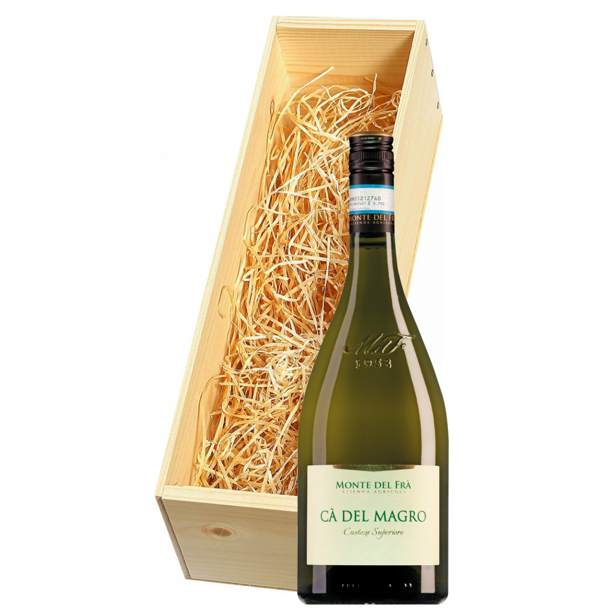 Wijnkist met Monte del Frà Custoza Superiore Cà del Magro
