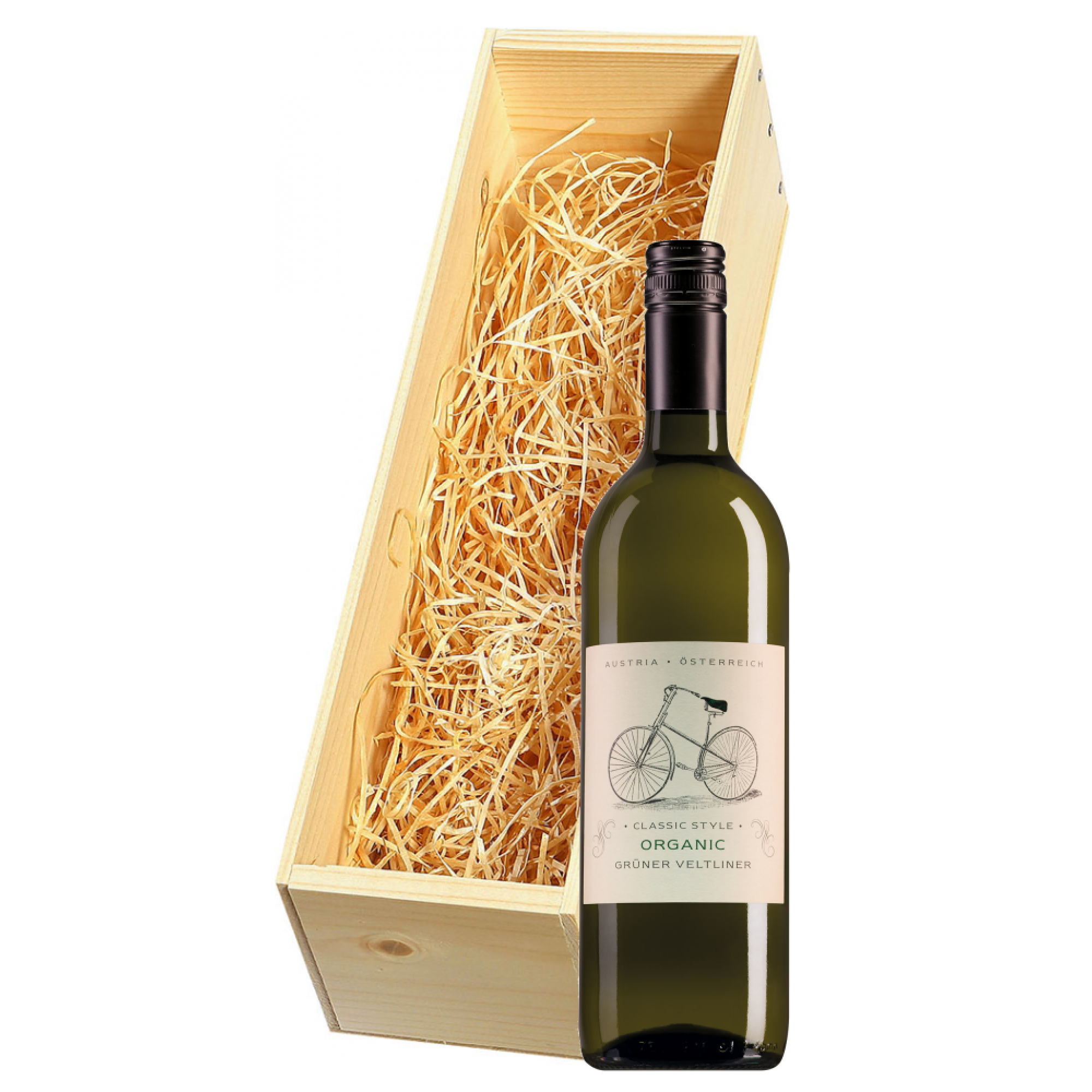 Wijnkist met Sepp Moser Niederösterreich Organic Grüner Veltliner