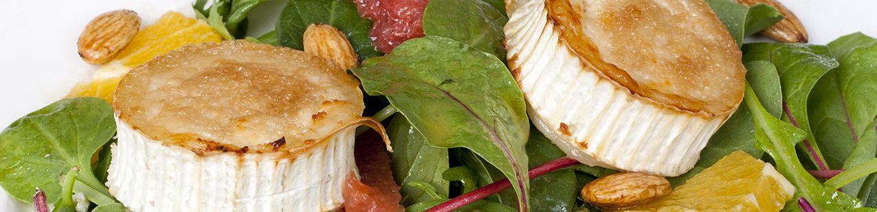 Bistrosalade met geitenkaas