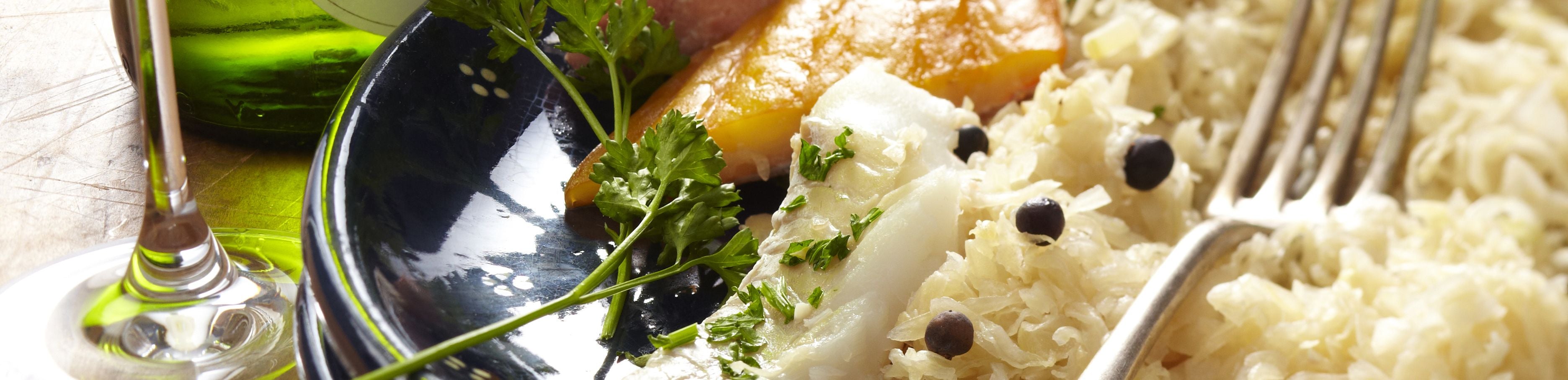 Choucroute d’Alsace met vis