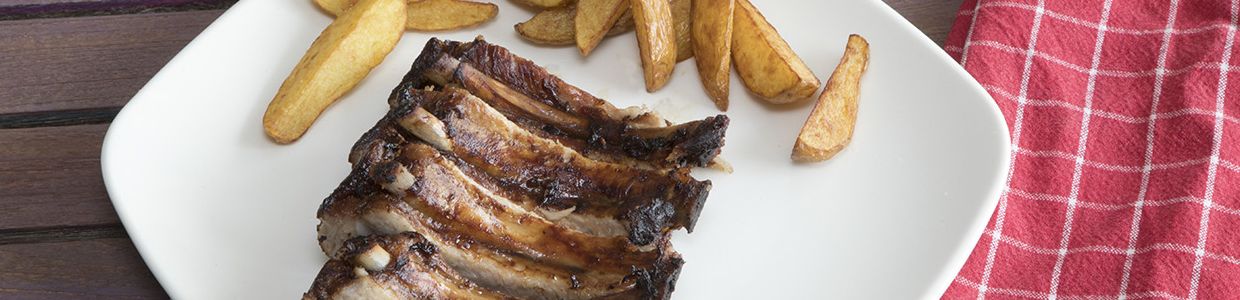 Home made spareribs