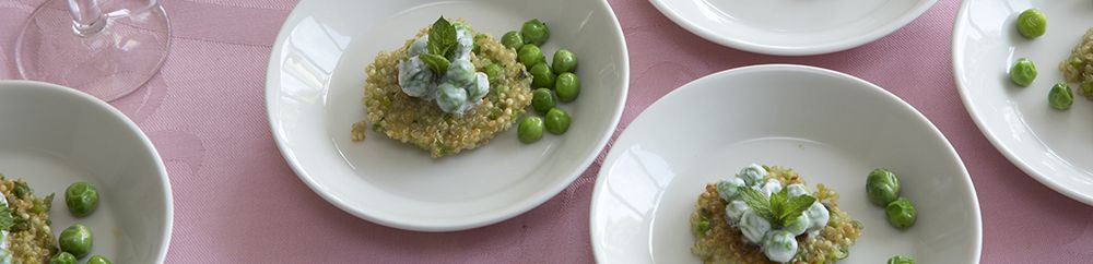 Quinoa-doperwten burgertjes