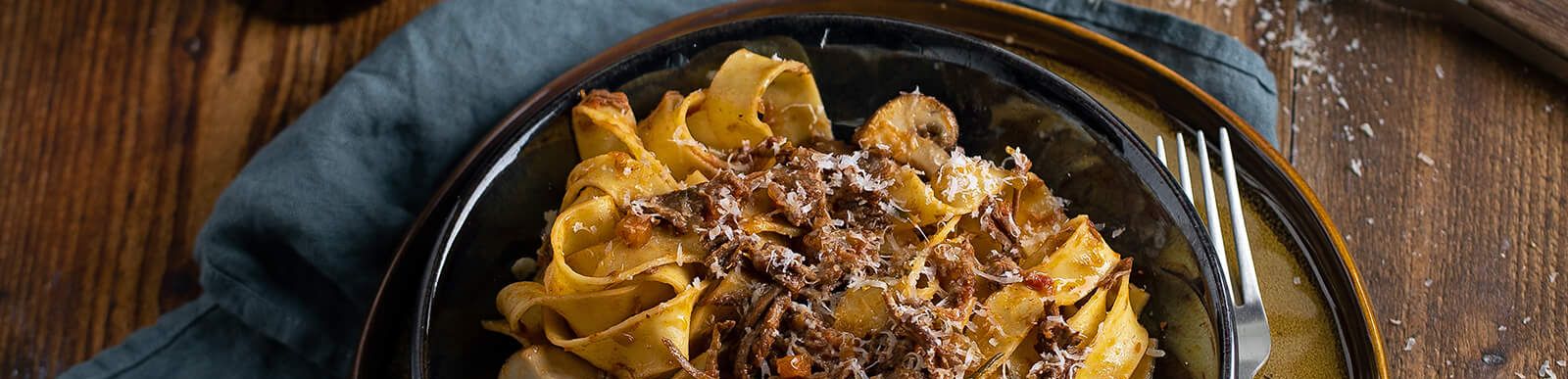 Runderragout met pappardelle