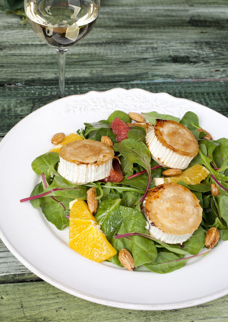 Bistrosalade met geitenkaas