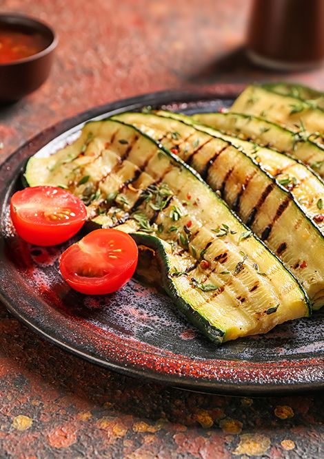 Geitenkaas-courgette wraps